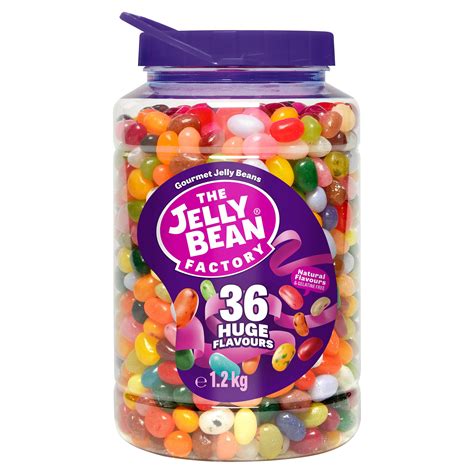 The Jelly Bean Factory Gourmet Jelly Beans 36 Huge Flavours 1.2kg