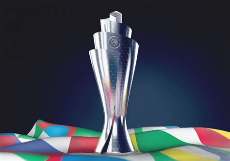 New Logo And Identity For Uefa Nations League By Yandr Branding Trophy Design League Soccer Trophy