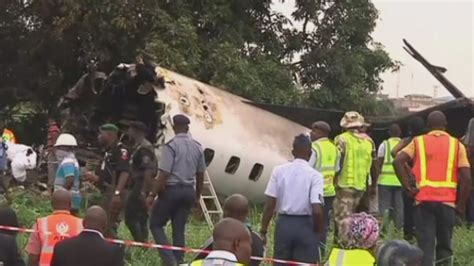 Plane Crash In Nigeria Leaves At Least 15 People Dead Youtube