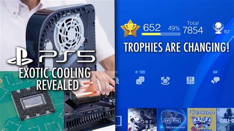 Ps5 Disassembly Liquid Metal Cooling Massive Heat Sink Psn Trophy