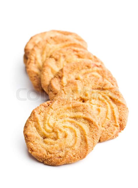 Sweet Buttery Cookies Stock Image Colourbox