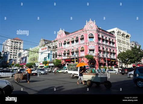 Myanmar Old British Colonial Building Hi Res Stock Photography And