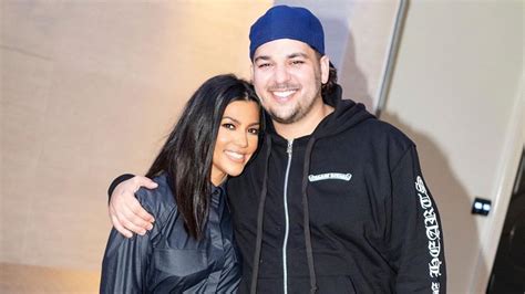 why rob kardashian decided not to attend sister kourtney and travis barker s wedding