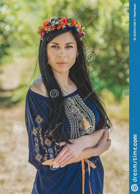 Ethnic European Model Style For Ladies Stock Photo Image Of Elegance
