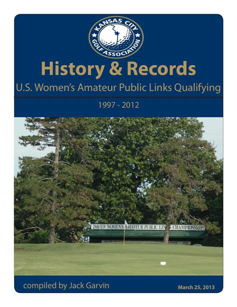 Us Womens Amateur Public Links Qualifying History By Matt Williams Issuu