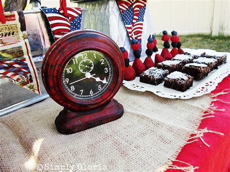 July 4th Dessert Table - Simply Gloria