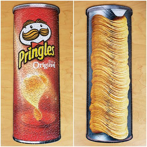 Gibsons Pringles 250 Pieces Double Sided W 6 Pringle Shaped
