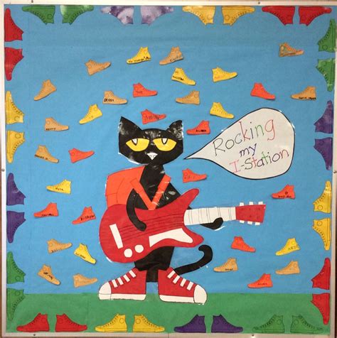 Pete The Cat Bulletin Boards Mark Library