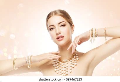 Similar Images Stock Photos Vectors Of Woman Jewelry Beauty Fashion