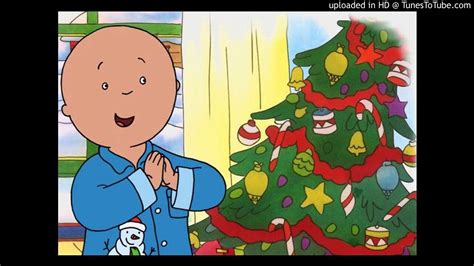 Caillou Caillous Christmas Song Youtube