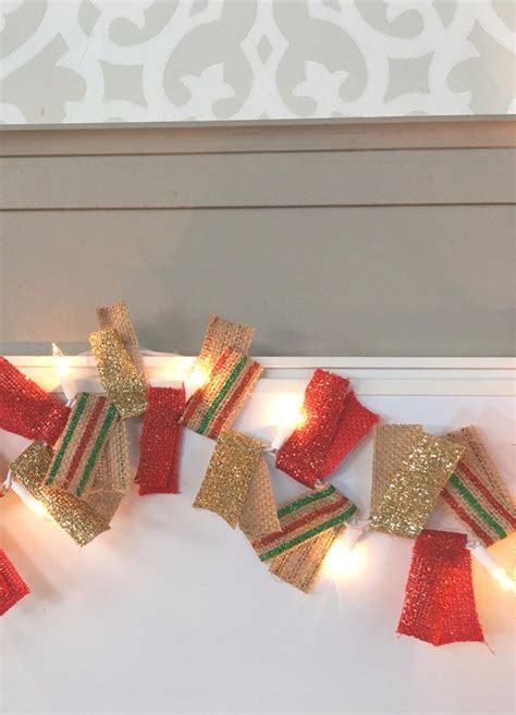 This Diy Light Garland Is An Easy Way To Add Holiday Spirit To Your