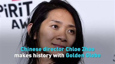 Chinese Director Chloe Zhao Makes History With Golden Globe Nomination Cgtn