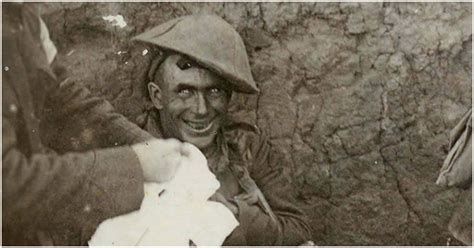 His Eyes Express The Madness Of The War Shell Shocked Soldier In A Trench During The Somme