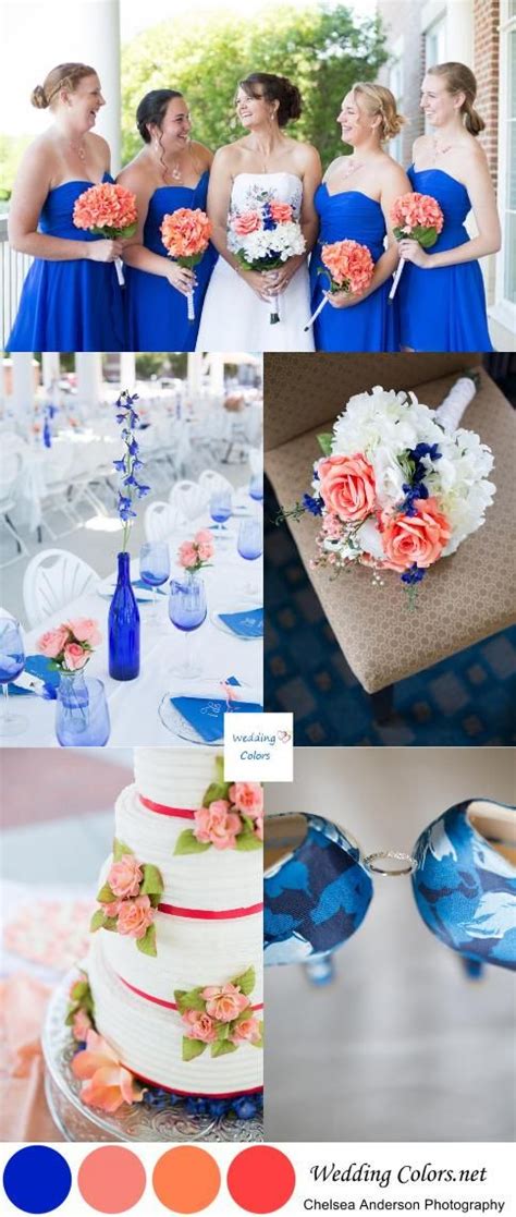 Maybe you would like to learn more about one of these? {Cobalt Blue and Coral} Virginia Wedding|Rebecca & Robert ...