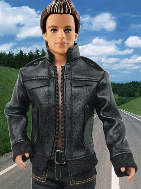 Barbie Clothes Ken Doll Clothes Ken Leather Jacket Monster High Doll