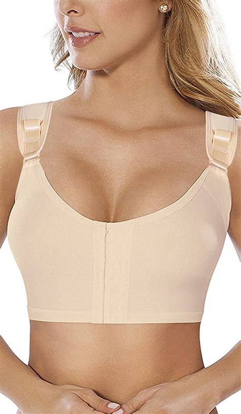 Camellias Women S Full Coverage Post Surgical Front Closure Sports