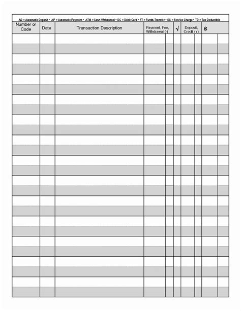 Free Printable Bank Balance Sheet Printable Templates