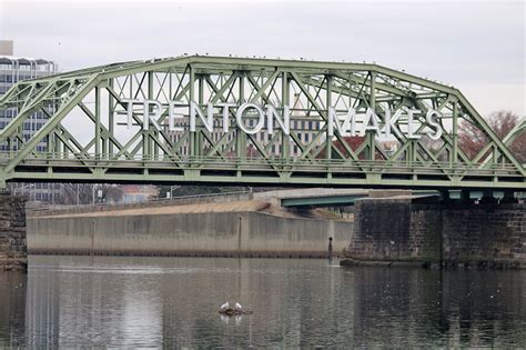 Trenton Makes The World Takes The Lower Trenton Toll Supported Bridge