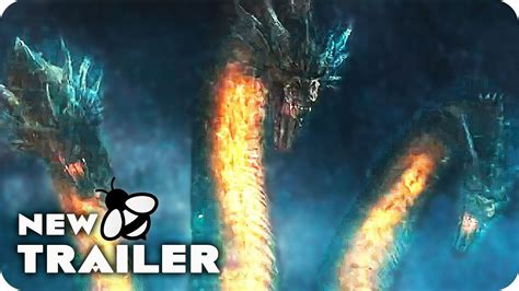 Godzilla 2 King Ghidorah Intimidation Spot And Trailer 2019 King Of The