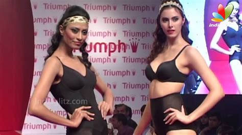 Triumph Lingerie Fashion Show 2015 Models Ramp Walk Youtube