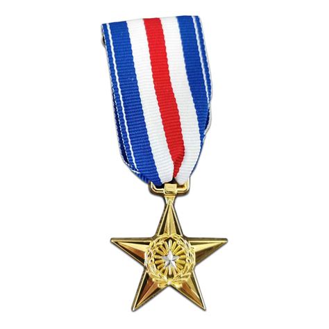 Buy Kocreat Us Silver Star Medal Bronze Star Souvenir Badge Ww2 Usa