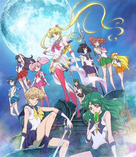 New Character Designs Revealed For Sailor Moon Crystal Including Uranus Neptune And Saturn