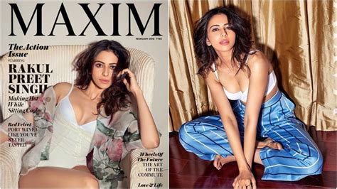 Aiyaary Actress Rakul Preet Singh Sexy Photoshoot For Maxim 2018