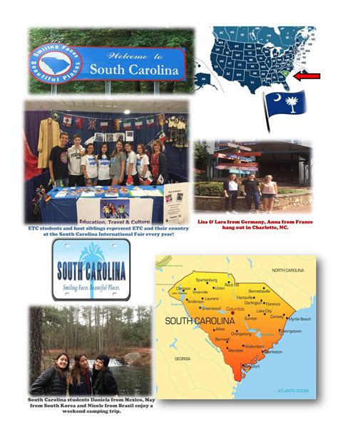 Etc Northsouth Carolina State Brochure By Education Travel And Culture