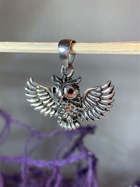 Owl Necklace Nature Jewelry Bird Lover Necklace Woodland Jewelry