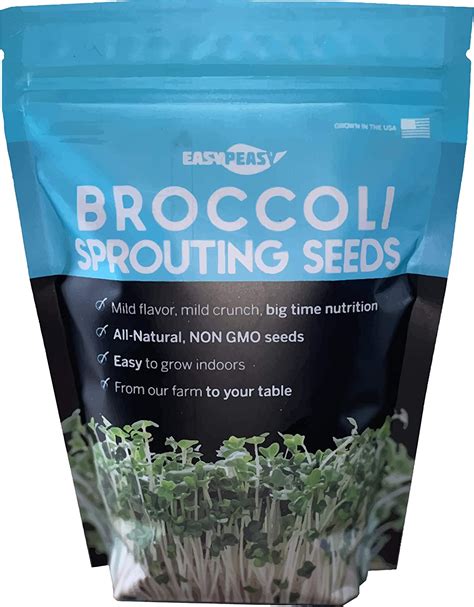 Broccoli Sprouting Seeds Plant Care Products Easy Peasy Plants