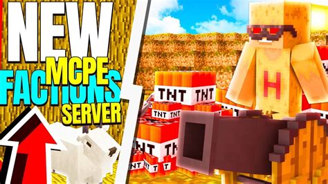 New Crazy Faction Server In Minecraft Pe Factions Server In Mcpe