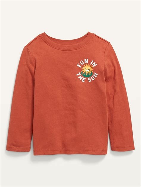 Unisex Long Sleeve Graphic T Shirt For Toddler Old Navy