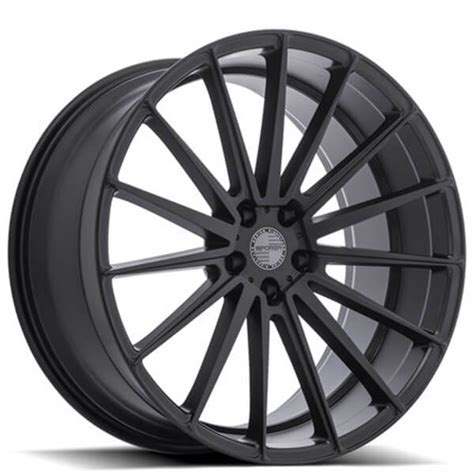 The leading sports site in belgium. 20" Staggered Sporza Wheels Pentagon Matte Black Concave ...