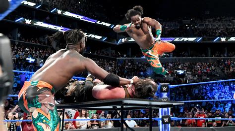 The New Day Vs The Bludgeon Brothers Smackdown Tag Team Title No