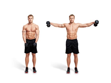Dumbbell Lateral Raise Video Watch Proper Form Get Tips And More Muscle And Fitness
