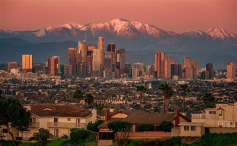 Los Angeles Panorama Wallpaper, HD City 4K Wallpapers, Images, Photos ...
