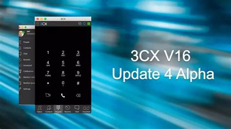3cx V16 업데이트 4 Alpha 버전 출시— Chrome 확장 프로그램 버전의 3cx 클라이언트 새로 추가 58voip