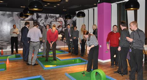 Minigolf Is The New Black For Corporate Events Crazy Golf Blog
