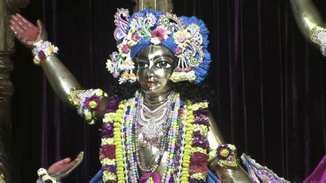 Iskcon Hare Krishna Mayapur Darshan Aarti 132018 Youtube