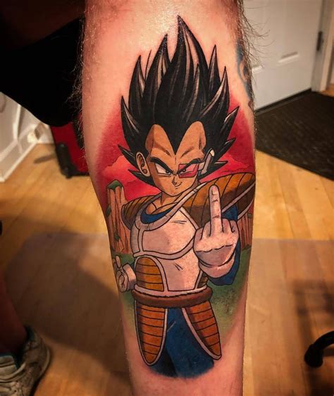 It will also cost, a lot. Vegeta tattoo done by @gerardo.tattoos Visit ...