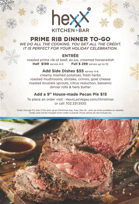 How to cook a prime rib dinner using rib roast for a holiday dinner or any special occasion. The Best Ideas for Prime Rib Dinner Menu Christmas - Best Recipes Ever