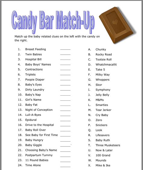 Pin By Karen Zuech On Baby Shower Baby Shower Candy Bar Funny Baby
