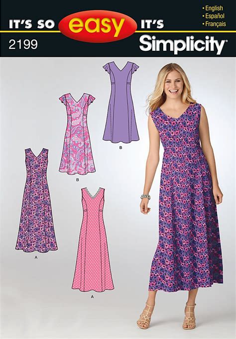 purchase simplicity 2199 misses dress and read its pattern reviews find o… simplicity sewing