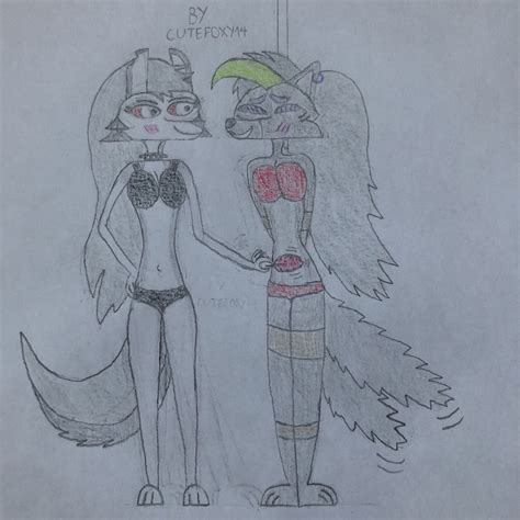 Loona Tickle Roxanne belly by cutefoxy14 on DeviantArt