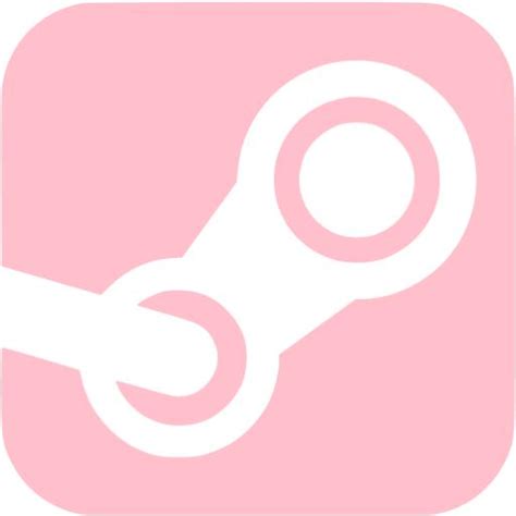 Pink Steam Icon Free Pink Site Logo Icons