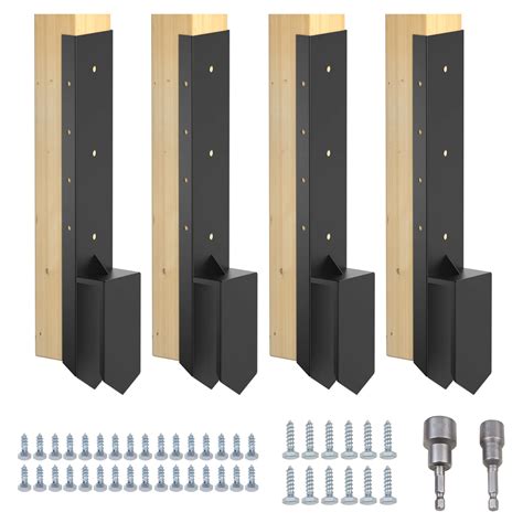 Buy Fence Post Repair Kit 12 Gauge Steel6*6 Fence Post Support Heavy