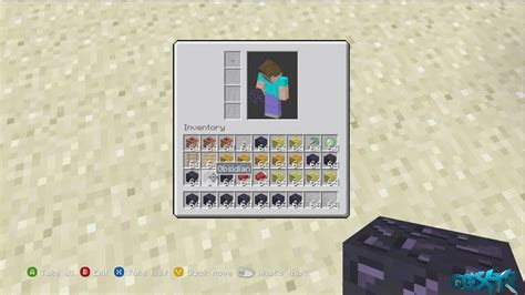 How To Mod Your Minecraft Inventory Xbox 360 Tutorial Youtube