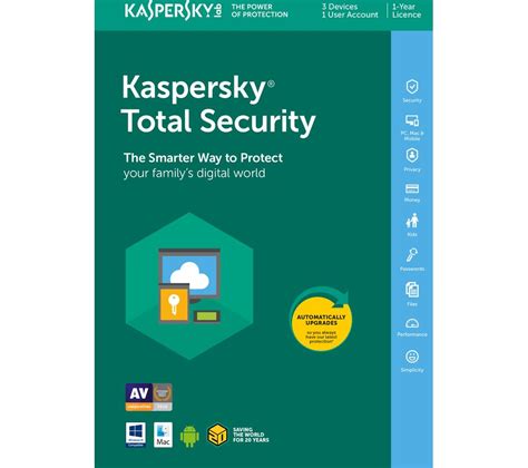 Buy Kaspersky Total Security 2018 1 Year For 3 Devices Free