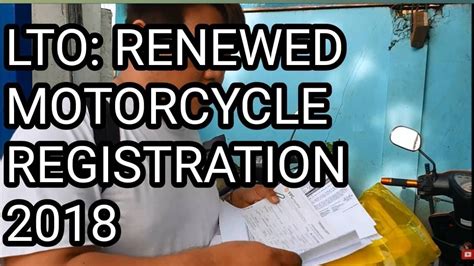 The department emphasized there will be no late fees and penalties. Lto Motorcycle Registration Renewal Penalty Fee ...