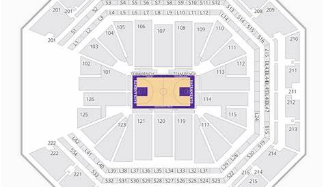 Golden 1 Center Seating Chart | Seating Charts & Tickets